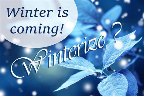 Is Your Home Winterized?